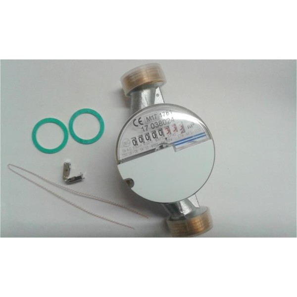 Wasserzähler 3/4 Zoll Wasseruhr QN 4,0 m³
