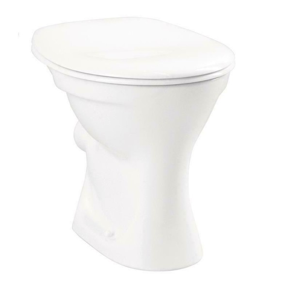 Vitra Standtiefspül WC mit Befestigung weiß mit Hygiene Glasur